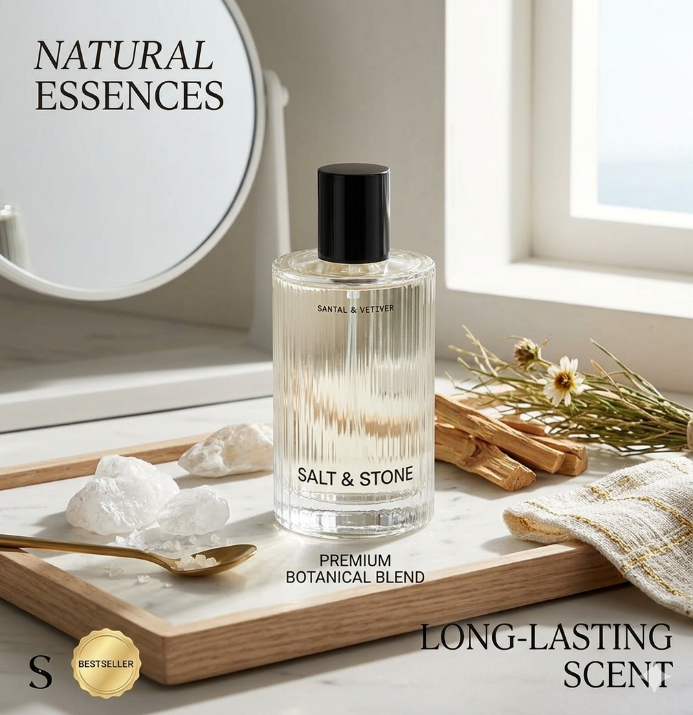 Perfume Alcohol Fragrance - Salt and Stone Santal Vetiver Perfume