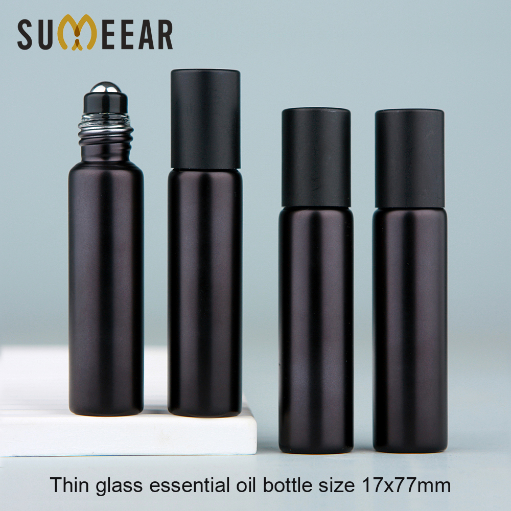 Perfume Fragrance World Qahwa - 50/100Pcs/Lot 10ml 5ml Matte Black Essential