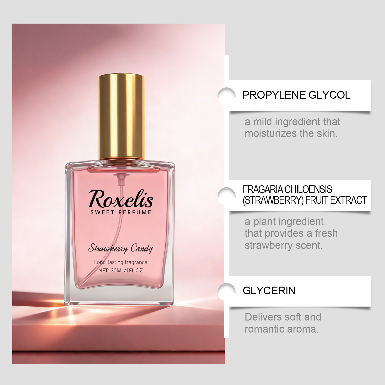 Strawberry Candy Sweet Fragran - Perfume Alcohol Fragrance review and price