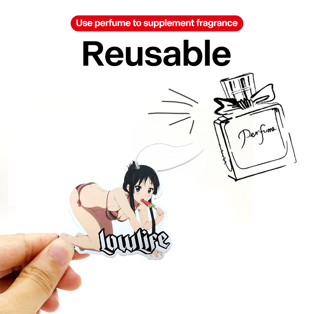 JDM Car Air Freshener Girl Pen - Perfume Fragrance Wheel review and price