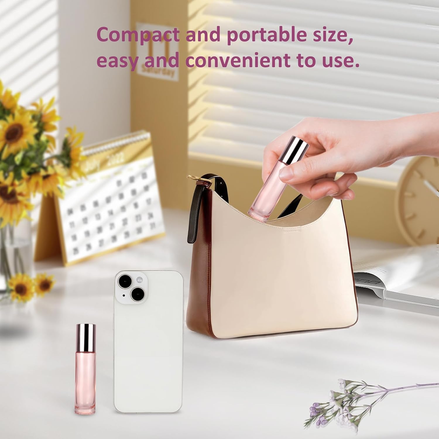 14pcs 10ml Glass Roller Bottle - Perfume Fragrance World Qahwa review and price