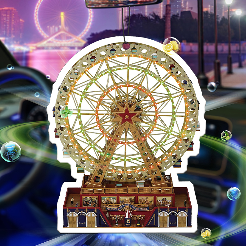 Mr Christmas World's Fair Ferr - Perfume Fragrance Wheel review and price