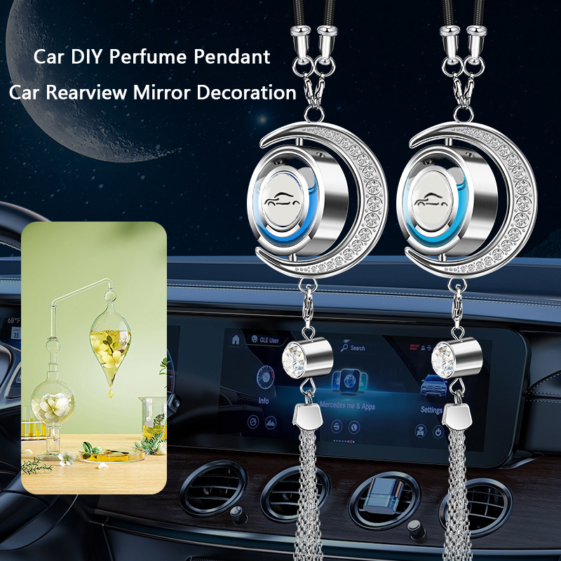 Car DIY Perfume Pendant Moon L - Perfume Fragrance Logo review and price